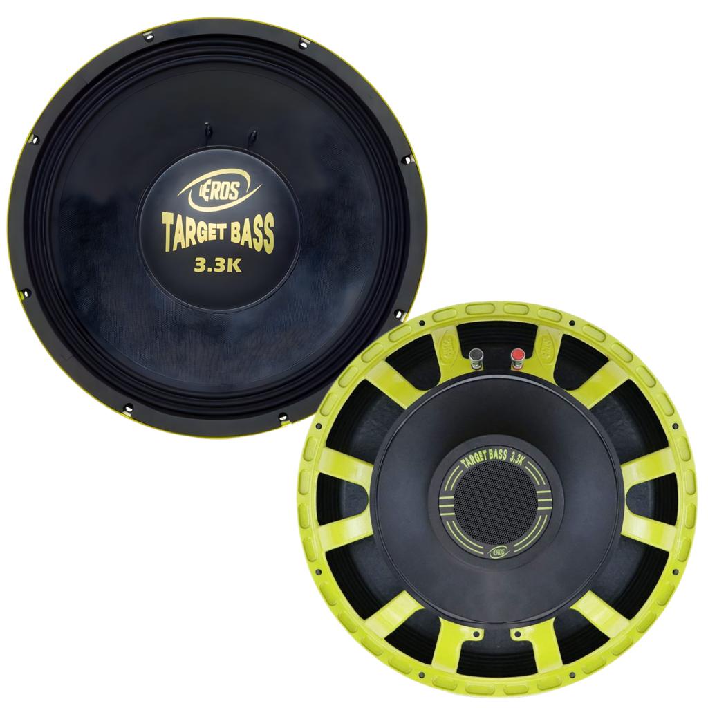Alto Falante Subwoofer Eros E18 Target Bass 3.3K 1650W 4ohms Shopee