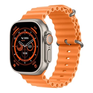 SmartWatch S9 Ultra Max Microwear W68+ NFC 49mm Laranja