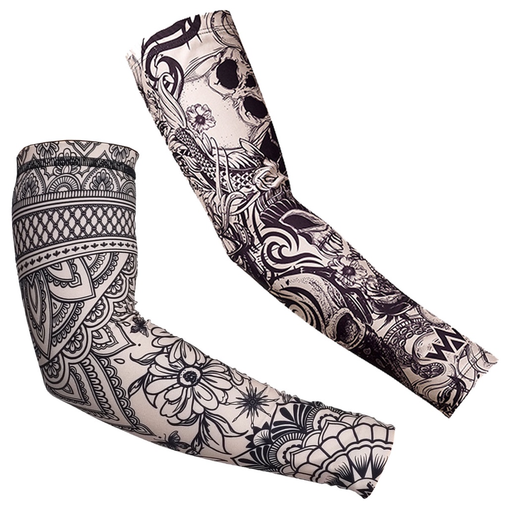 Par de manguito proteção solar Unissex Max WV TEAM Tatuagem