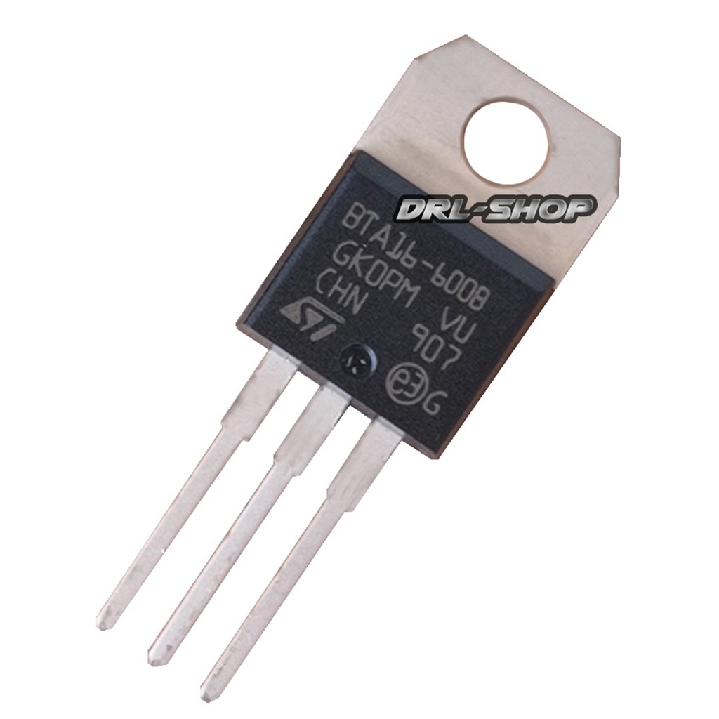 bta16-600B Transistor BTA16-600 Triac 600v 16A Original ST | Shopee Brasil