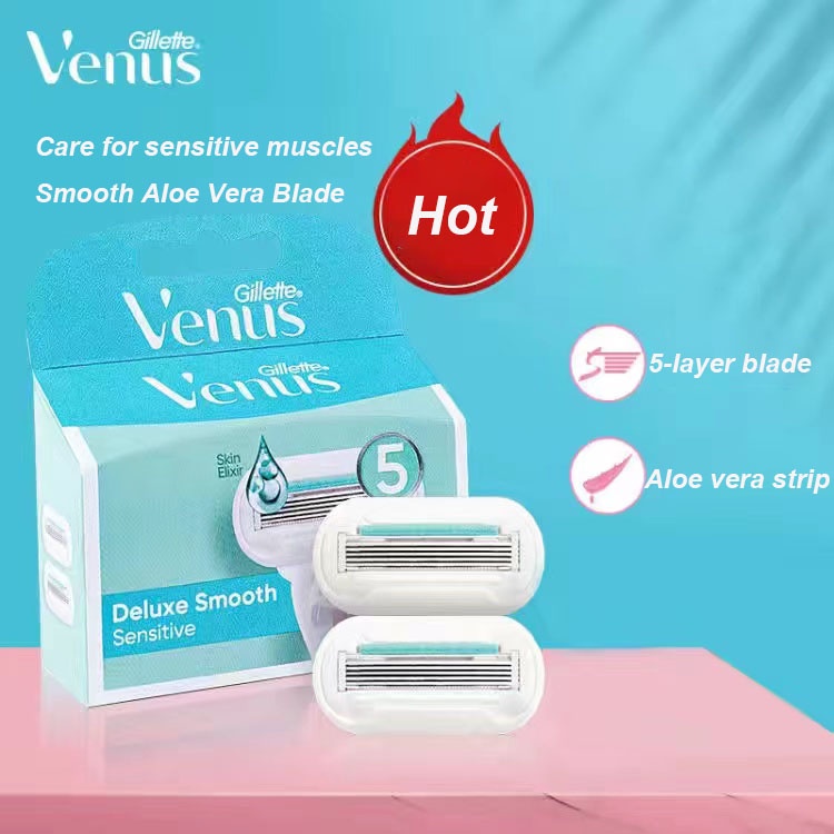 Gillette Venus Lâminas De 5 Camadas Barbear Extra Suave Sabonete De ...