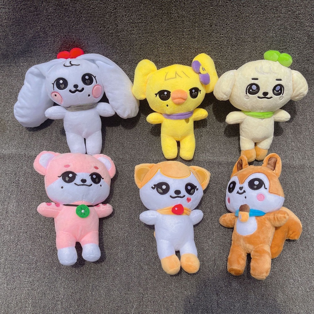 20cm Kpop Ive Personagem De Desenho Animado Fofo Minive Boneca De