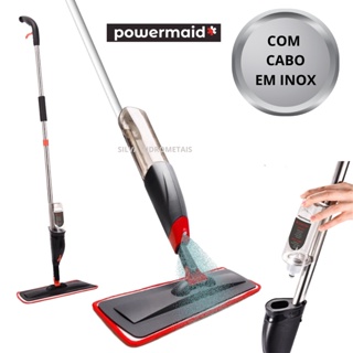 Mop Spray Rodo Esfregão Magico Giratório Com Reservatório