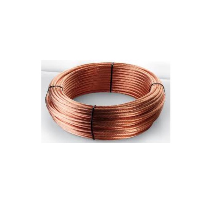 Fio Cabo Cobre Nu Rigido Aterramento 16mm Com 30 Metros | Shopee Brasil