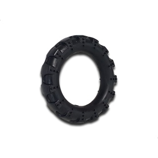 Brinquedo para Cachorro Pneu Pet Maciço Preto GG 18cm