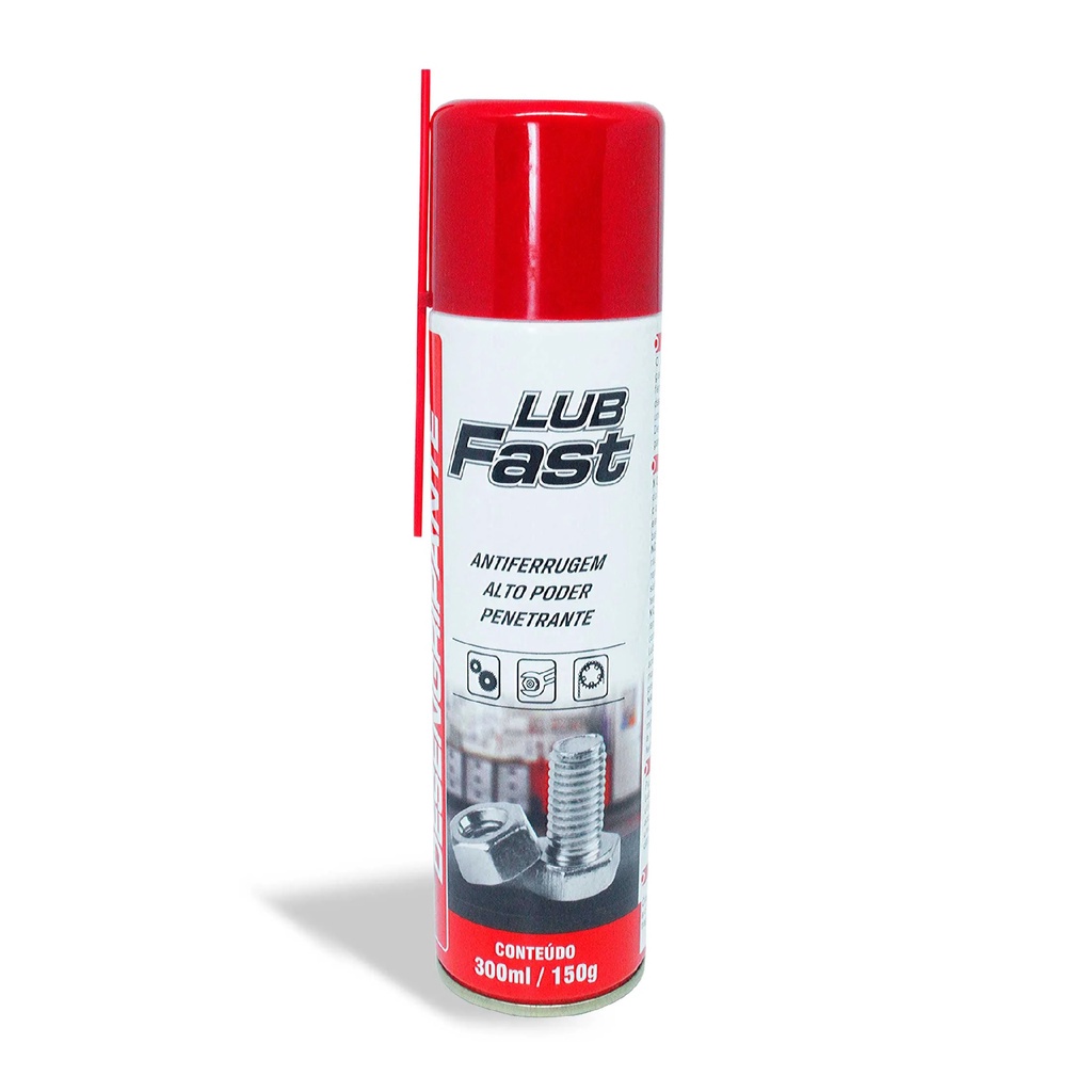 Óleo Desengripante Lub Fast 300ml Mundial 