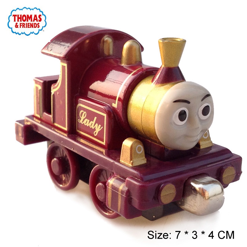 Thomas E Seus Amigos Trenzinho De Metal, Carrinhos De Brinquedo Magnéticos,  1:43, Emissor De Brinquedo, Tony, Lady Track, Trem, Brinquedo De Presente  De Natal Para Crianças - Carrinhos De Brinquedo E De