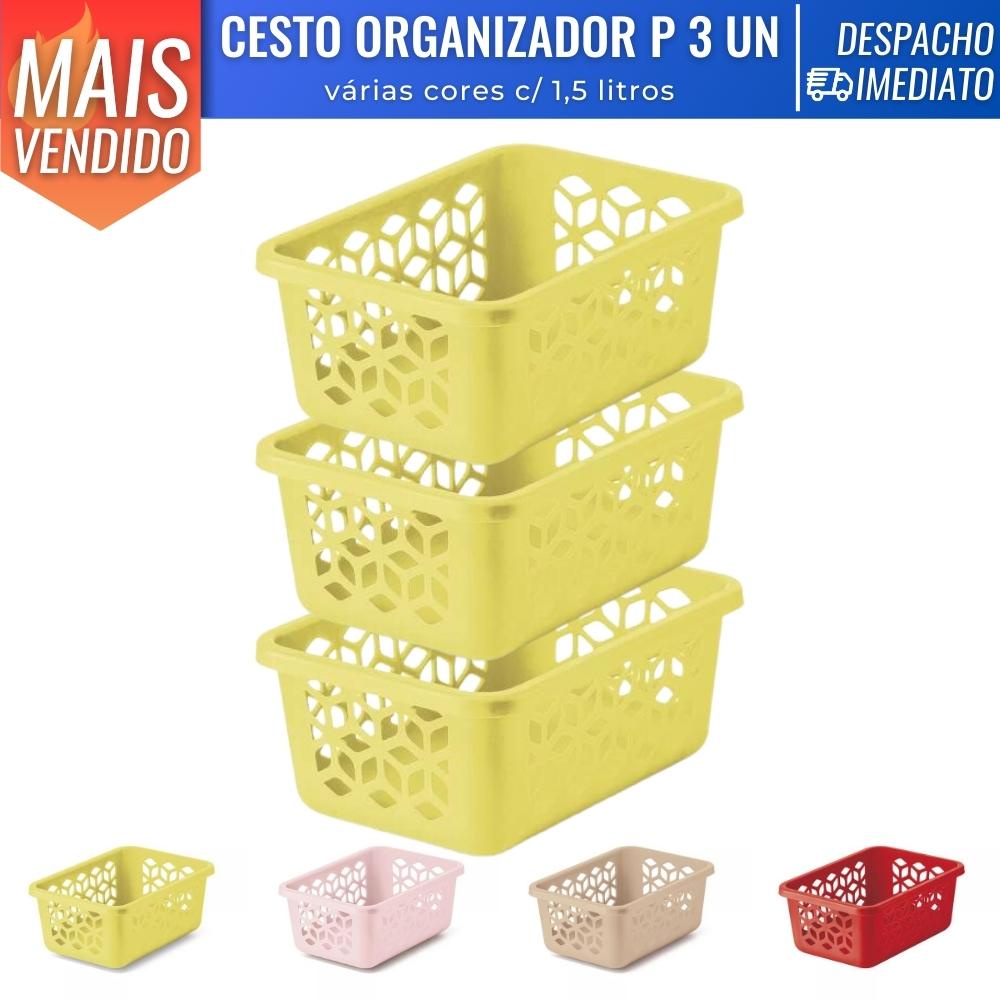 Canasto Organizador 35.5x30x13.5cm - Ferniplast