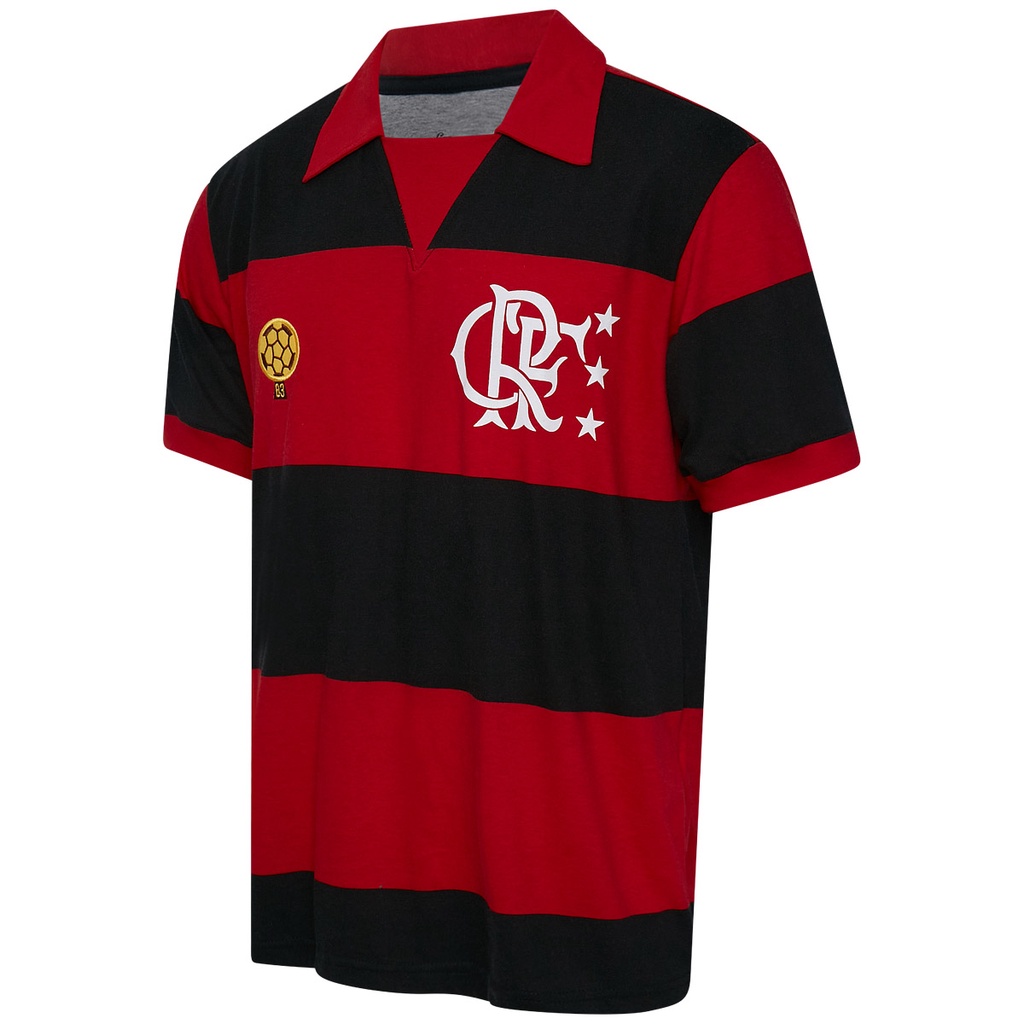 Camisa Retrô Flamengo I 1995 Centenário - Torcedor Masculina - Verme