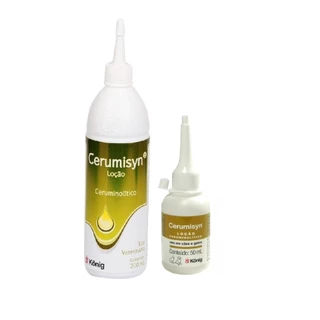 Kit Loção Ceruminolítico Cerumisyn König 250ml