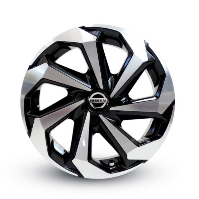 Jogo Calotas Aro 13/14/15 Nissan Versa Kicks March Sentra + Emblema Resinado