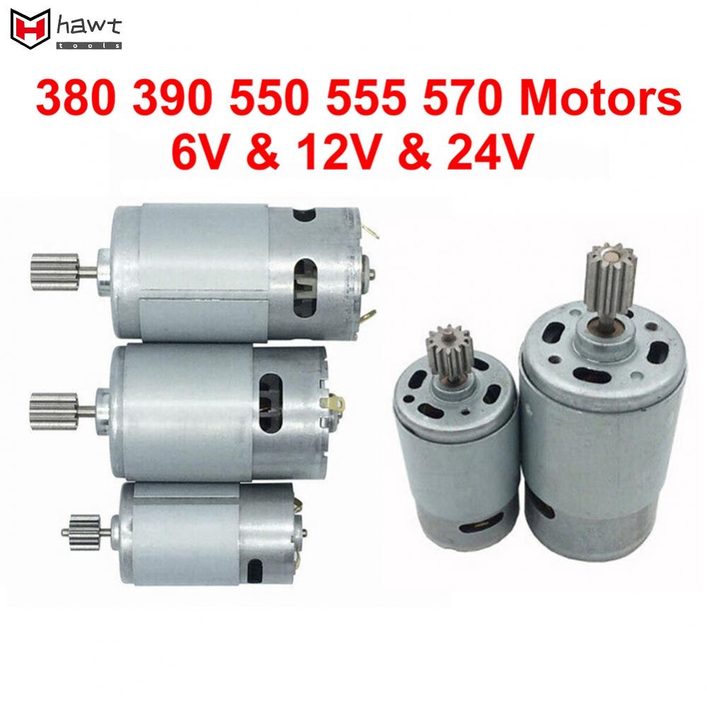 Motores Para Crianças Carro Elétrico 550 RS390 RS380 12V 6V DL555 24V 10 Dentes 1 cm De Uso Geral