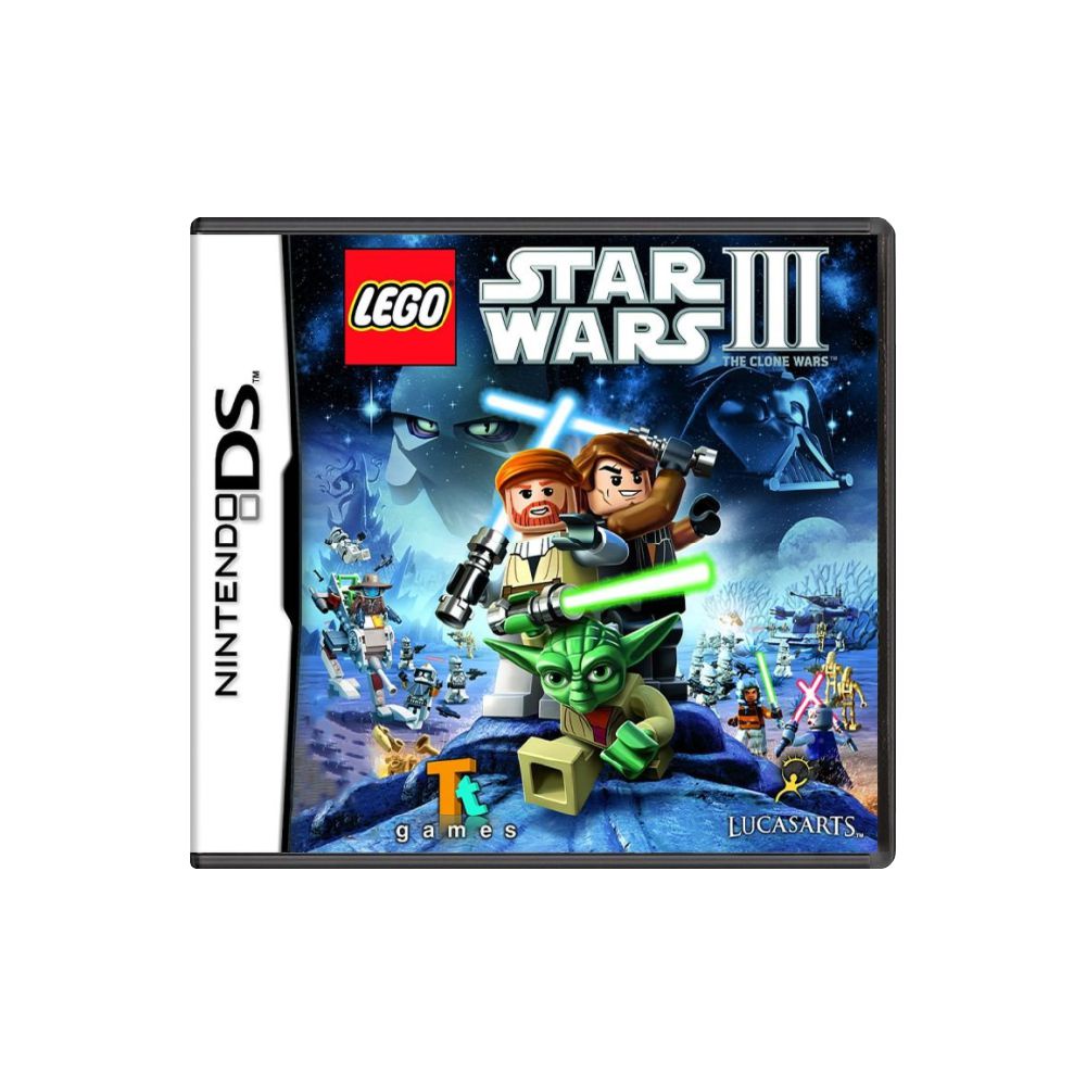 Jogo Lego Star Wars III The Clone Wars - DS - Usado | Shopee Brasil