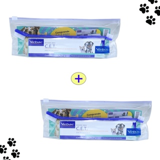Kit 2 Unidades Cet Pasta Dental Enzimática Virbac 70g Cada Virbac