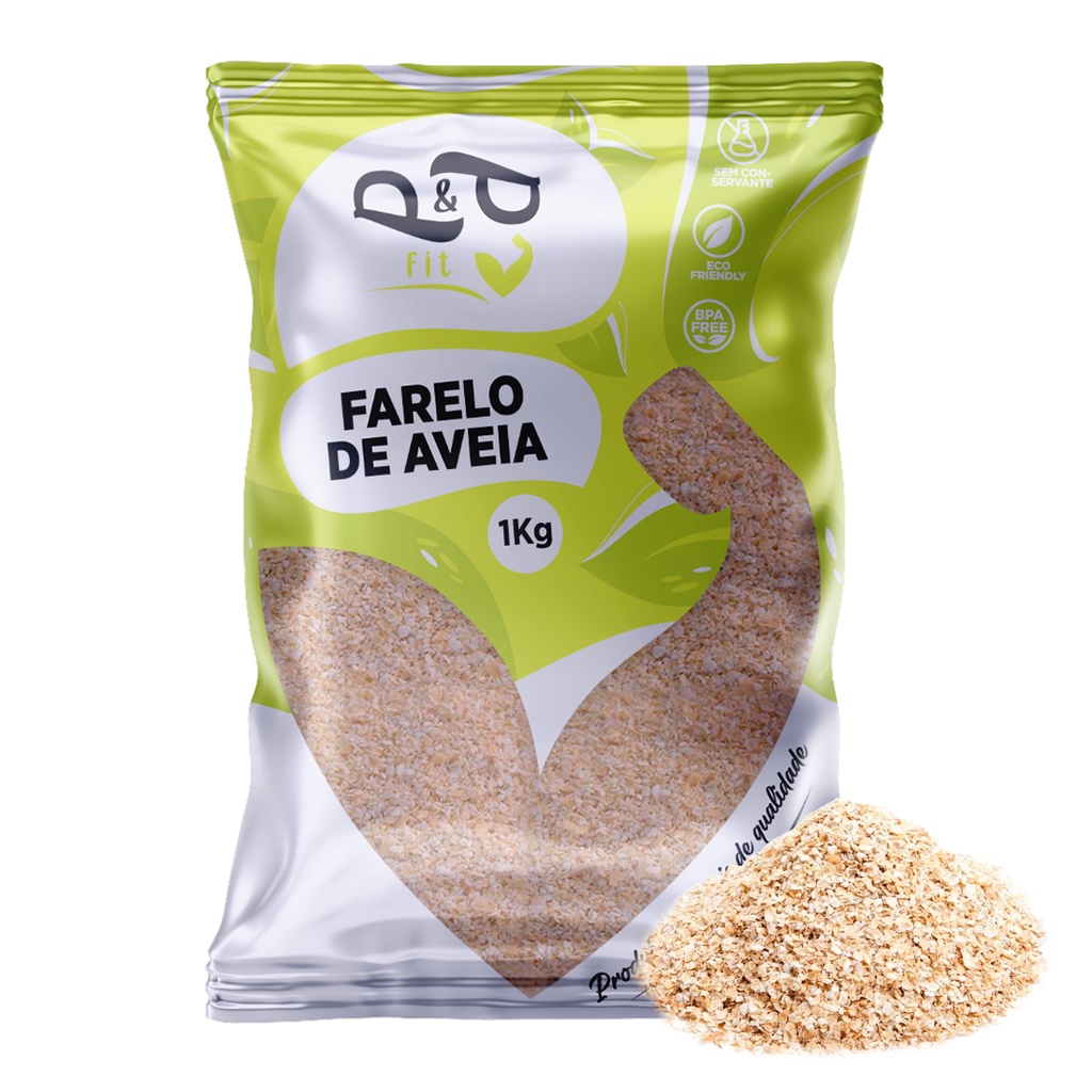 Farelo de Aveia 1Kg - P&P