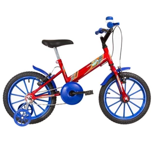 Bicicleta Bicicletinha Infantil Ultra Kids T Aro 16 Vermelho E Azul - Ultrabike
