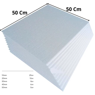 Isopor Placas Forro Antichama 20mm C/12 Unidades 50X50cm