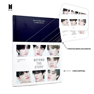 Beyond the Story: Uma História dos 10 Anos De Bts + Cards Exclusivos - Livro Físico
