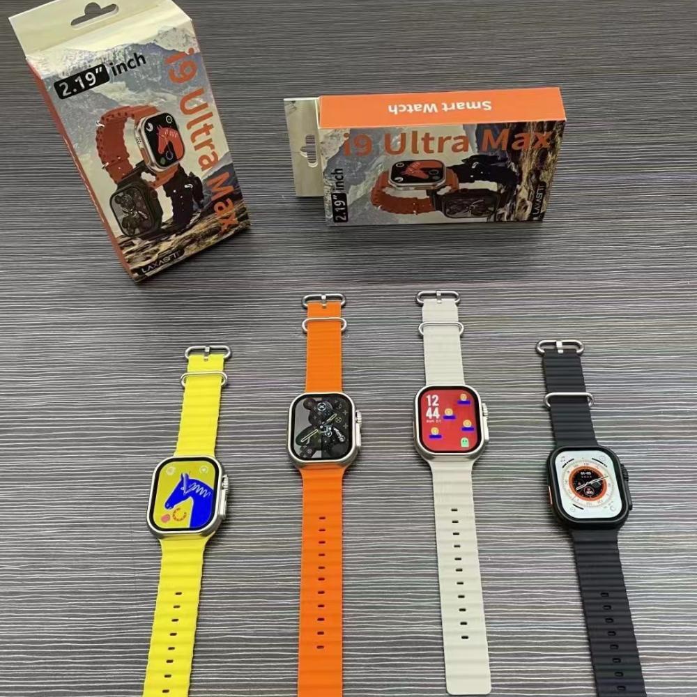 APPLE WATCH ULTRA CLONE 1:1 COM LOGOTIPO DA MAÇA + NFC E HK8 PRO