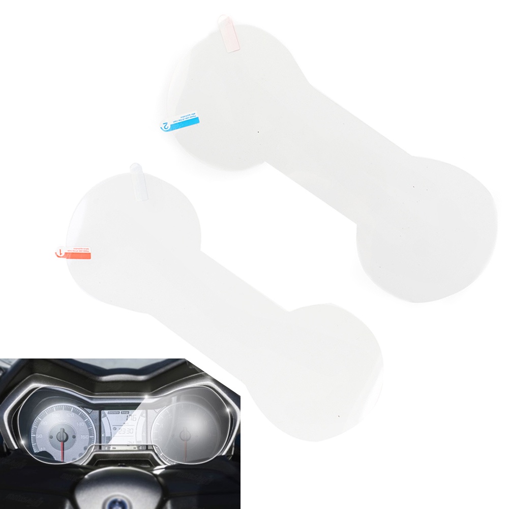 2pcs Película Protetora De Tela Do Painel Da Motocicleta Para Yamaha XMAX 400 125 300-400-125
