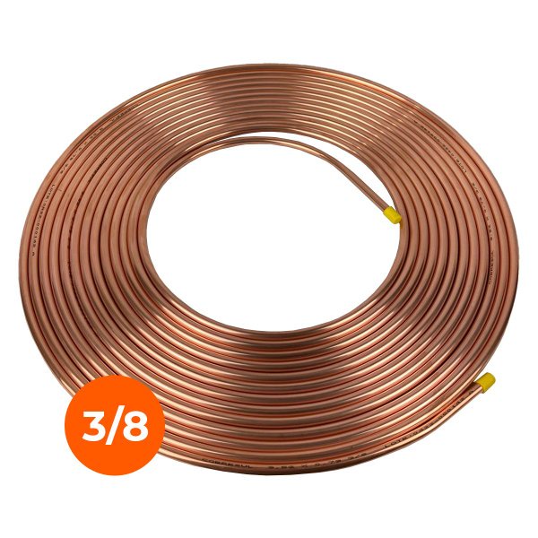Manometro Compresor Tubo De Cobre Flexible 1/4 Rollo 15,24Mts Marca A.R ...