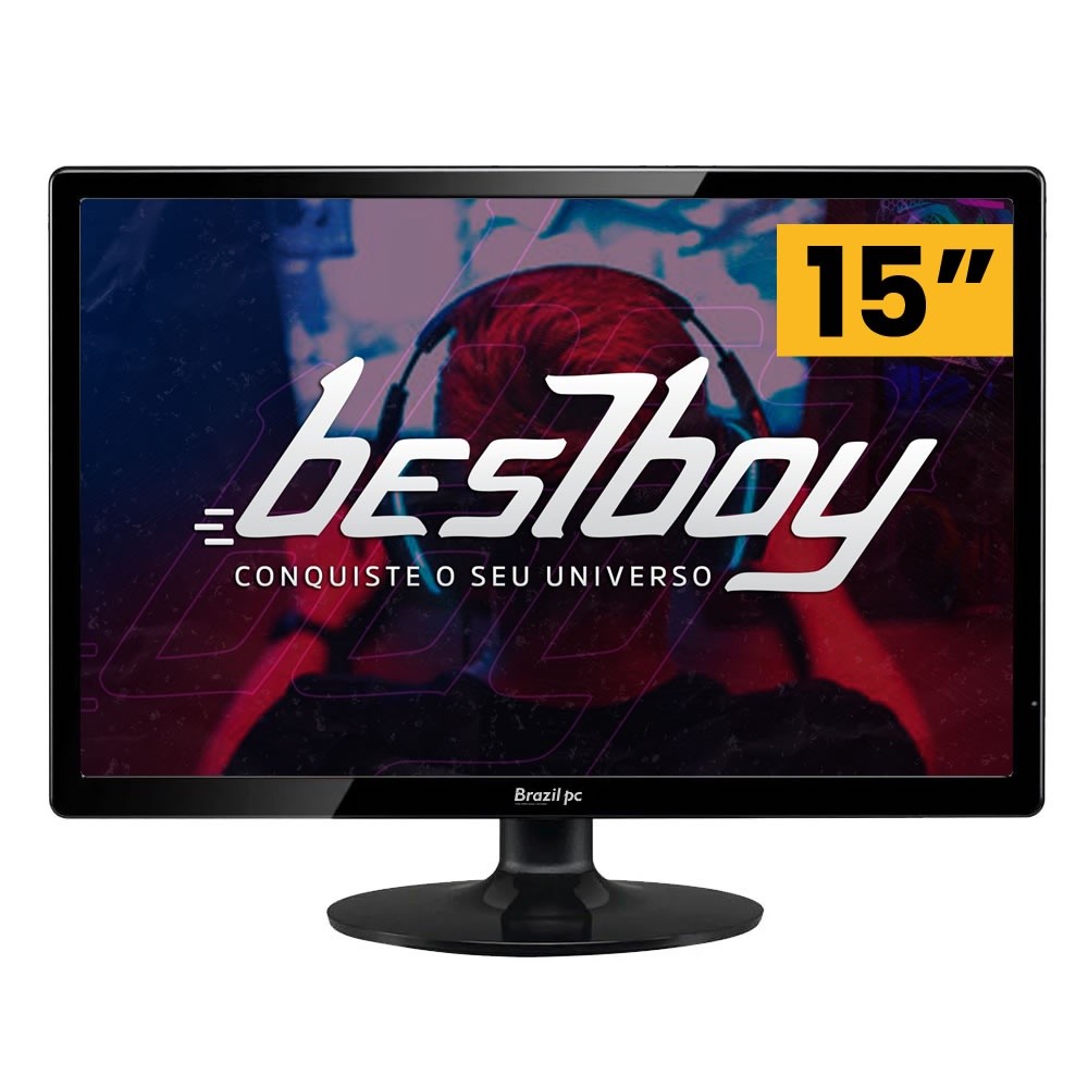 Monitor Computador Led Widescreen 15.4" Brazilpc 15bpc-kan Hdmi