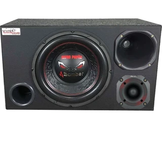 Caixa Trio Bicho Papão 600w Rms + Driver E Tweeter Hinor