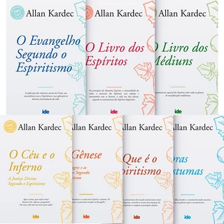 Combo Coleção Obras Básicas Allan Kardec ( 07 livros )
