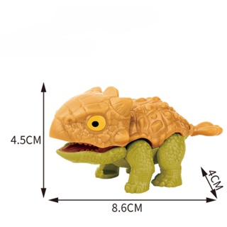 Dinossauro Dedo Modelo Mão mordida, Jurassic Dino Toy, articulações móveis,  jogo familiar, presente de Natal para