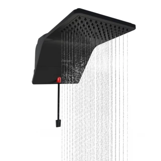 Chuveiro Ducali Eletrônico Preto Regulagem 220v Zagonel