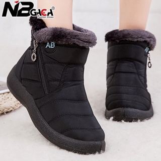 Botas Femininas Com Zíper À Prova D