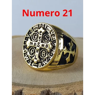 Anel Masculino Numero 21