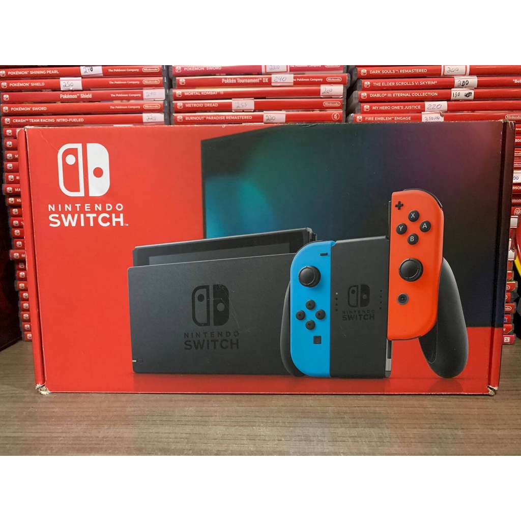 Nintendo Switch V2 Destravado (Seminovo)