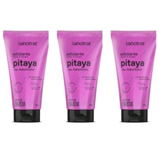3 Esfoliante Pitaya Corpo e Rosto 150g Labotrat