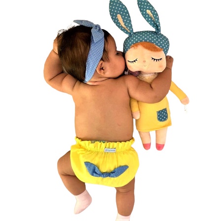 Calcinha Bebê Infantil Para Menina Metoo Doll Rosa - Pityticos Moda Infantil