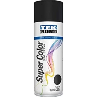 Tinta Aerossol Preto Fosco Uso Geral 350ML/250G