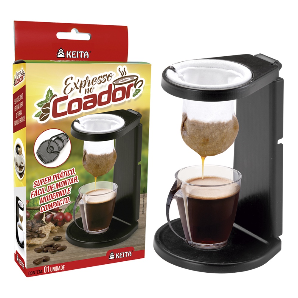Mini Coador de Café Expresso individual | Shopee Brasil