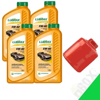 KIT TROCA DE ÓLEO VW 5W40 LUBRAX + FILTRO