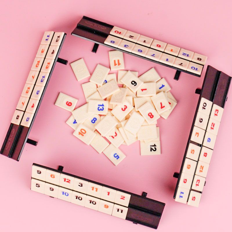 Mahjong Modelo de Mesa Mini Blocos de Construção Mah-jong Micro Tijolos Set  Board Game Cidade Construção Brinquedos Na Caixa