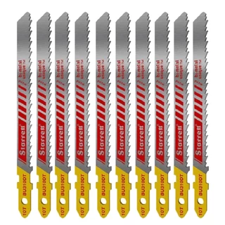 Lâmina De Serra Tico Tico BU310DT 5 Unidades STARRETT em Oferta na Shopee