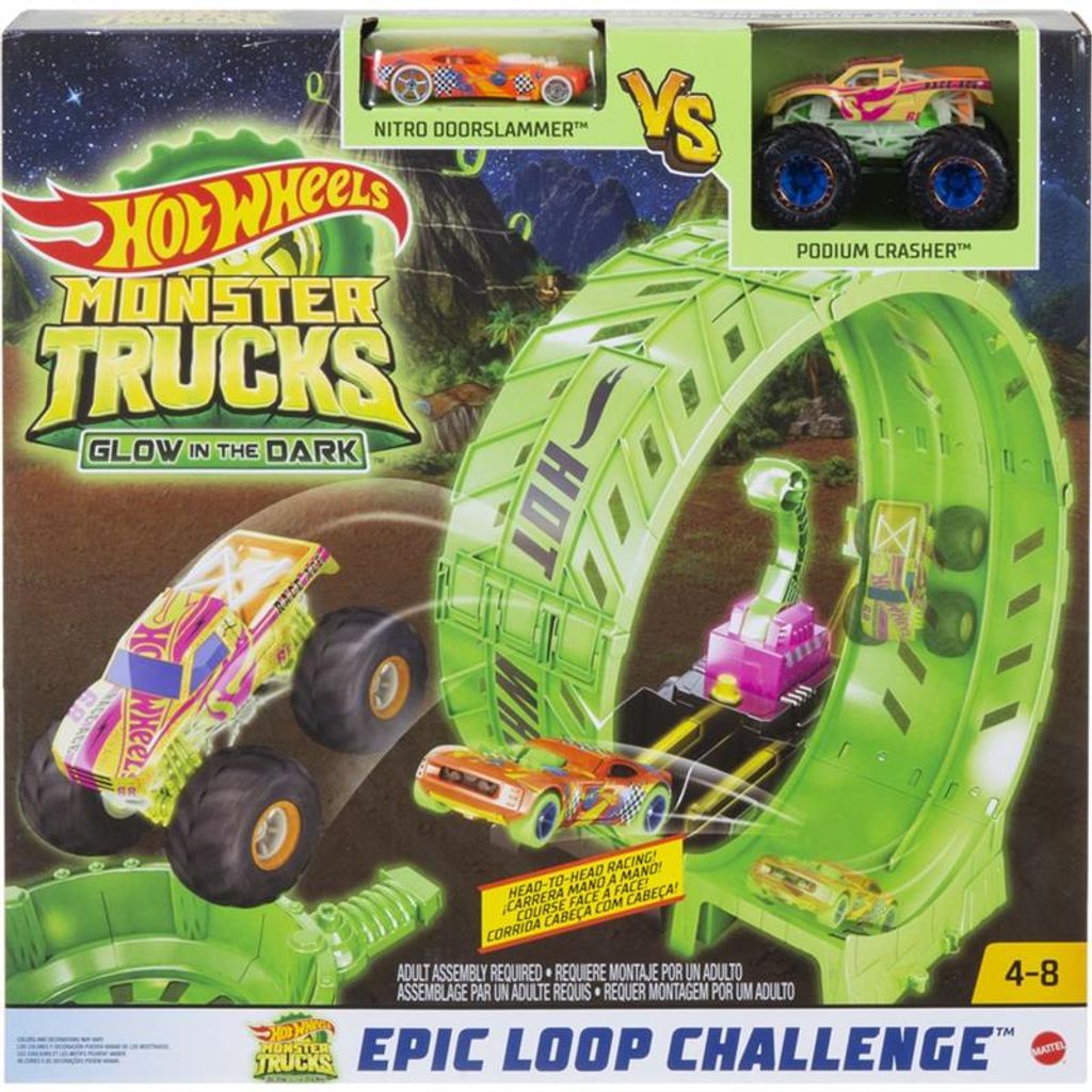 Hot Wheels Monster Trucks Reboque Radical - Mattel em Promoção na Americanas