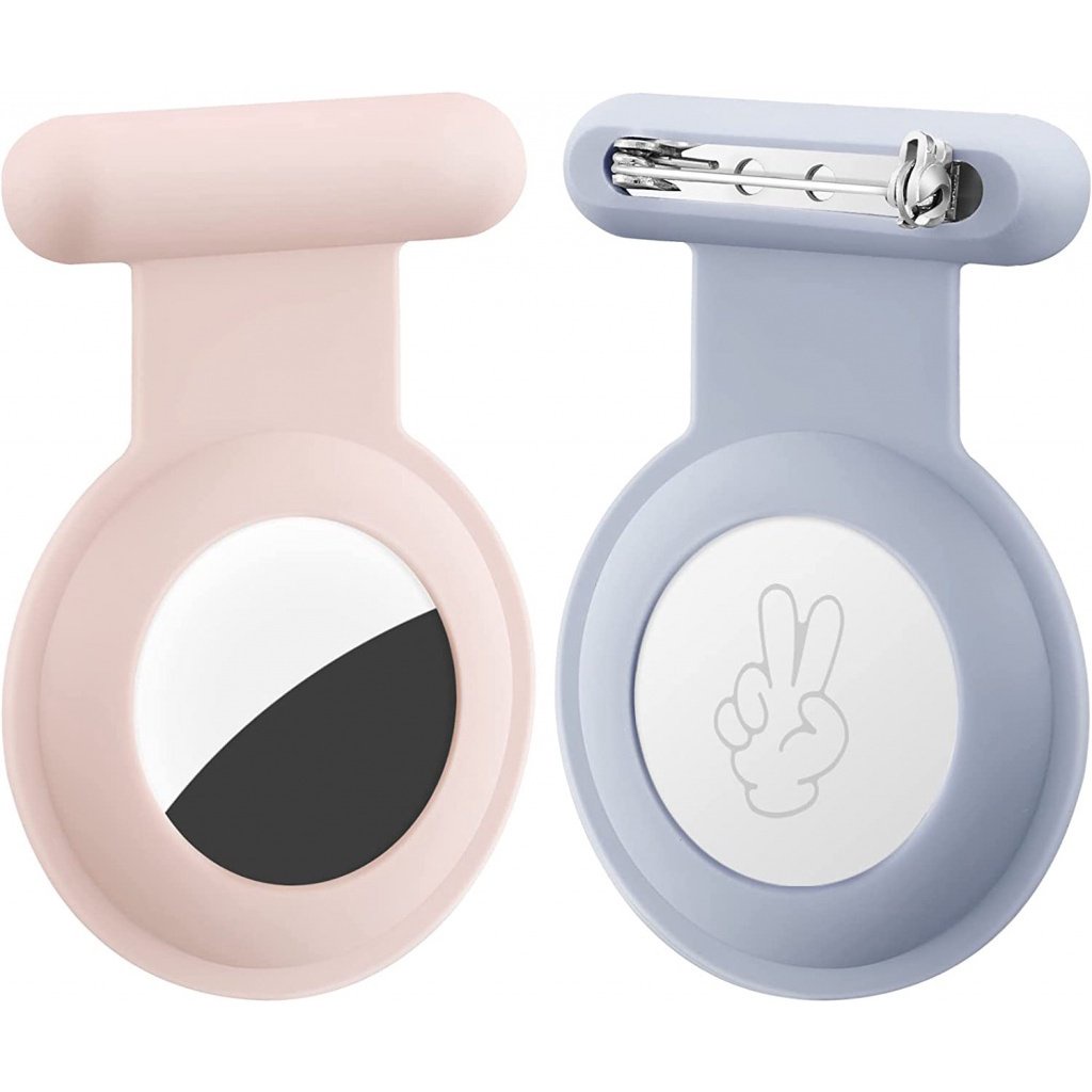 Suporte Airtag escondido para crianças 2 peças Airtag rastreador GPS