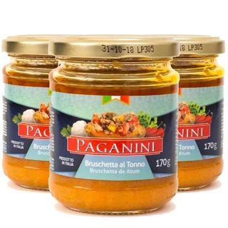 Antepasto PAGANINI Bruschetta Atum 170g (3 vidros)