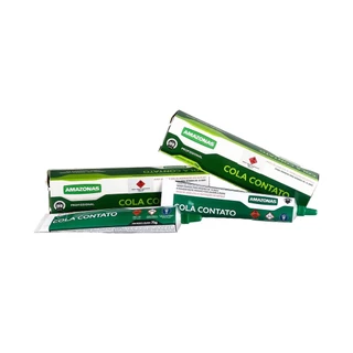 Cola de Contato Amazonas 75g Bisnaga - Adesivo Universal - Cola de Sapateiro