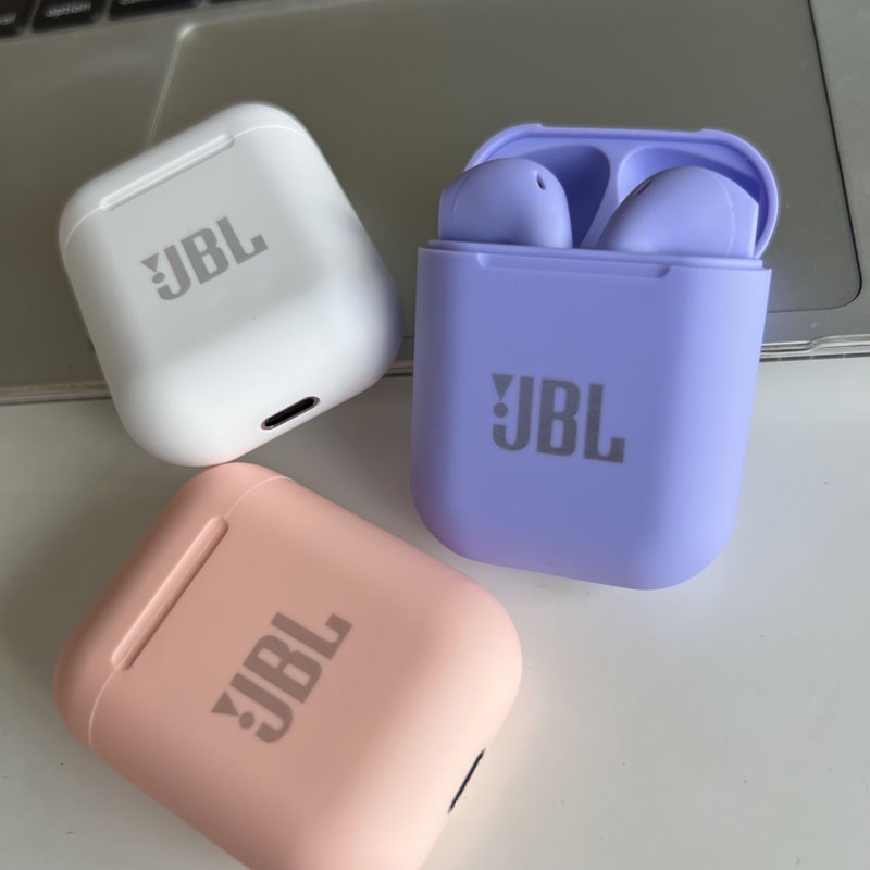 Fone De Ouvido Bluetooth Original JBL i12 Tws Sem Fio 5.0 Com Caixa De Carga Para iPhone Android Xiaomi Smartphone