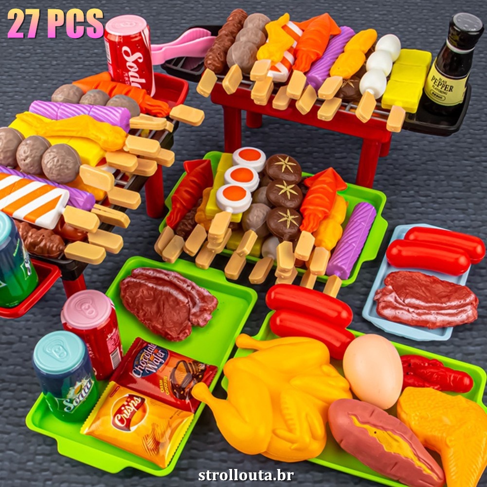 Comida realista - brinquedos comida jogo realista cozinha crianças