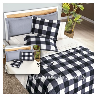 Cobre Leito Solteiro 2pcs Dolce Vita 200fios+ Jg Cama 2pcs