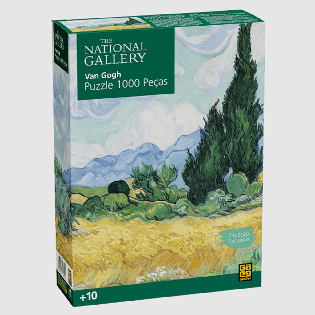 VINCENT VAN GOGH PUZZLE + KIT CRIATIVO