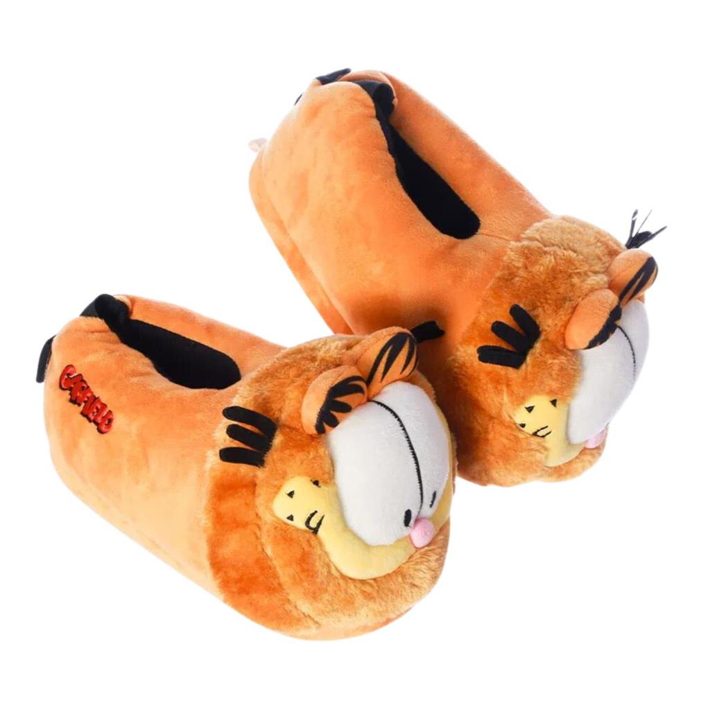 Pantufa Garfield 3d solado de borracha pelucia licenciado