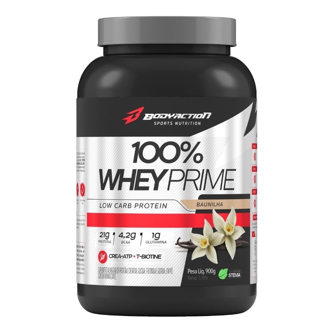 100% Whey Protein Concentrado Prime Low Carb 900g – Bodyaction
